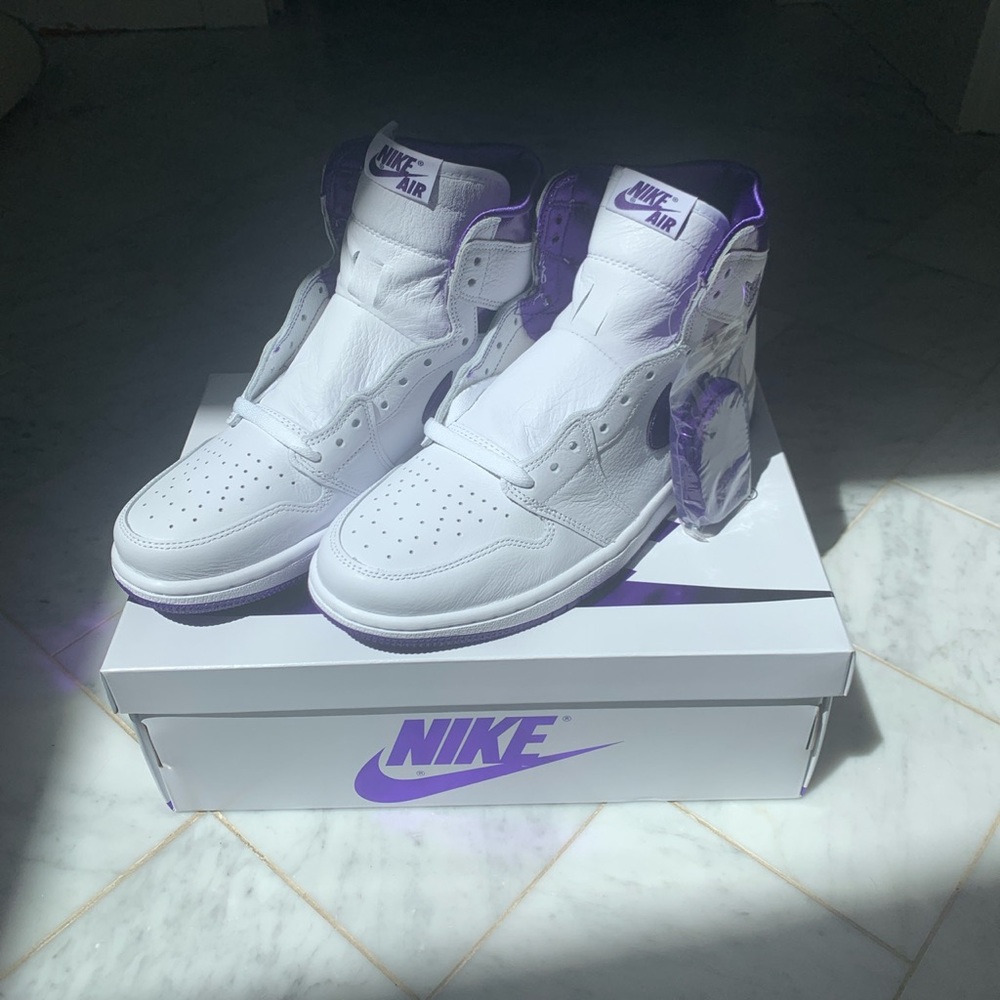 Jordan 1 - Women’s Court Purple. Willing to negotiate